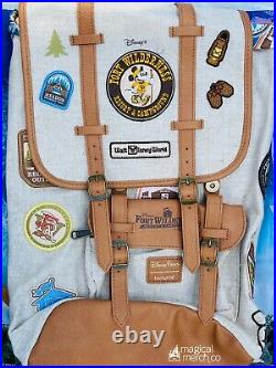 Disney Parks Fort Wilderness 50th Anniversary Full Size Backpack Camping Bag
