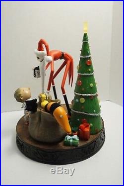 Disney Parks Jack Skellington Santa Figurine Nightmare Before Christmas NIB