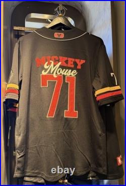 Disney Parks Mickey Mouse Baseball Jersey Walt Disney World Adult Large 2026