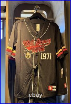 Disney Parks Mickey Mouse Baseball Jersey Walt Disney World Adult Medium 2026