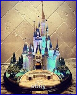 Disney Parks Olszewski Cinderella Castle Miniature Walt Disney World Light Up