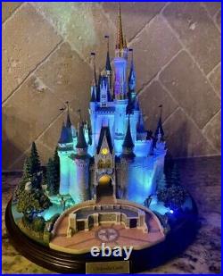 Disney Parks Olszewski Cinderella Castle Miniature Walt Disney World Light Up