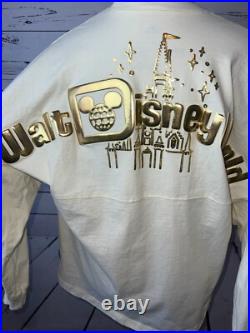 Disney Parks Spirit Jersey WDW Pixie Dust Castle Medium Gold Walt Disney World Disney Parks Spirit Jersey WDW Pixie Dust Castle Medium Gold Walt Disney World