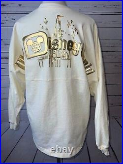 Disney Parks Spirit Jersey WDW Pixie Dust Castle Medium Gold Walt Disney World Disney Parks Spirit Jersey WDW Pixie Dust Castle Medium Gold Walt Disney World