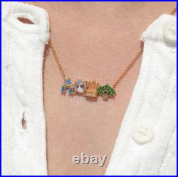 Disney Parks WALT DISNEY WORLD ICONS Necklace -By Girls Crew
