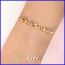 Disney Parks WALT DISNEY WORLD Script Bracelet By Girls Crew Disney Parks WALT DISNEY WORLD Script Bracelet By Girls Crew