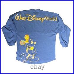 Disney Parks Walt Disney World 50th Mickey Mouse EARidescent Spirit Jersey S