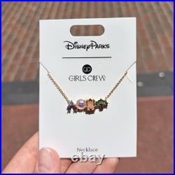 Disney Parks Walt Disney World Attractions Icons Necklace By Girls Crew New
