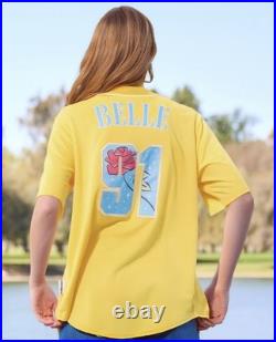 Disney Parks Walt Disney World Belle Baseball Shirt Beauty & The Beast Medium