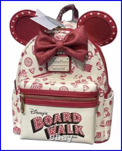 Disney Parks Walt Disney World Boardwalk Resort Loungefly Backpack New With Tag
