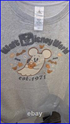 Disney Parks Walt Disney World Ghost Pullover LargeNWT