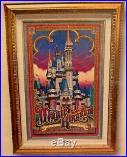 Disney Parks Walt Disney World Magic Kingdom Castle LE Giclee by Jeff Granito