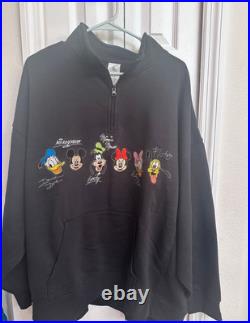 Disney Parks Walt Disney World Mickey & Friends Quarter Zip Up Pullover 2XL