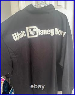 Disney Parks Walt Disney World Mickey & Friends Quarter Zip Up Pullover 2XL