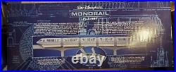 Disney Parks Walt Disney World Monorail Train Playset Blue New & Sealed