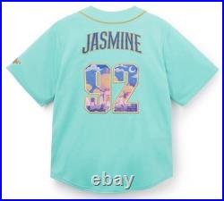 Disney Parks Walt Disney World Princess Jasmine Aladdin Baseball Jersey Large
