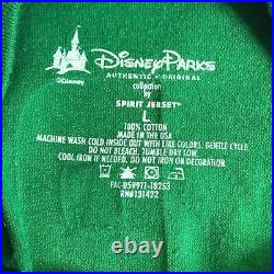 Disney Parks Walt Disney World Spirit Jersey Enchanted Tiki Room Green Large