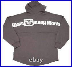 Disney Parks Walt Disney World Spirit Jersey Grey Hoodie Adult size SMALL