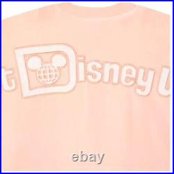 Disney Parks Walt Disney World Spirit Jersey for Adults Peach NWT (MEDIUM)