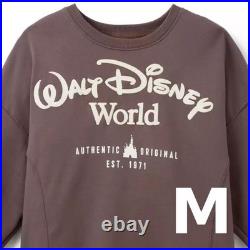Disney Parks Walt Disney World Sweatshirt MEDIUM Chocolate