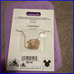 Disney Parks x Girls Crew Walt Disney World Ticket Castle Gold Tone Necklace