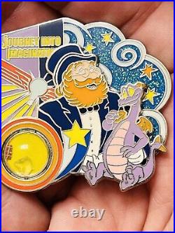 Disney Pin Figment Dreamfinder A Piece of Disney History LE New Old Stock