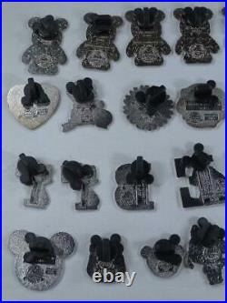 Disney Pin Lot of 29 Mickey Minnie Pooh Park Collectible Pins Vinylmation