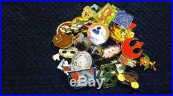 Disney Pin Trading Mixed 750 lot minimum 150-200 different pins Fast Ship USA