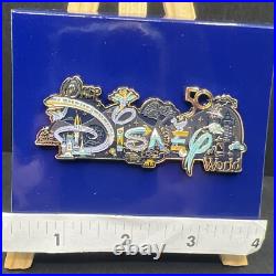 Disney Pin Walt Disney World 50th Anniversary Parks Icon Mini Jumbo Disney Pin Walt Disney World 50th Anniversary Parks Icon Mini Jumbo