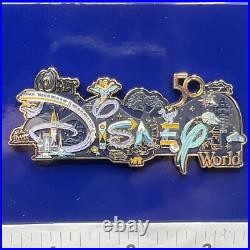 Disney Pin Walt Disney World 50th Anniversary Parks Icon Mini Jumbo Disney Pin Walt Disney World 50th Anniversary Parks Icon Mini Jumbo
