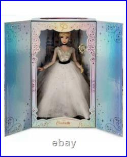 Disney Store Cinderella Walt Disney World 50th Anniversary Limited Edition Doll