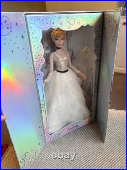 Disney Store Cinderella Walt Disney World 50th Anniversary Limited Edition Doll