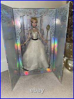 Disney Store Cinderella Walt Disney World 50th Anniversary Limited Edition Doll