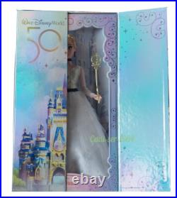 Disney Store Cinderella Walt Disney World 50th Anniversary Limited Edition Doll