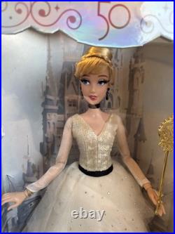 Disney Store Cinderella Walt Disney World 50th Anniversary Limited Edition Doll