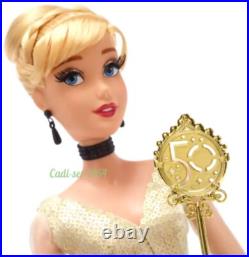 Disney Store Cinderella Walt Disney World 50th Anniversary Limited Edition Doll