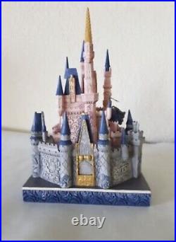 Disney Traditions Cinderella Castle Jim Shore 50th Anniversary Walt Disney World