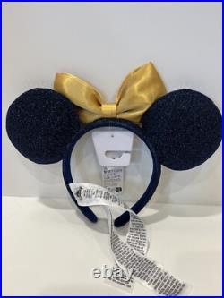 Disney Walt Disney World 50th Anniversary Jeweled Minnie Ears Headband Adult
