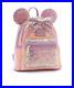 Disney_Walt_Disney_World_50th_Minnie_Pink_Earidescent_Backpack_New_with_Tag_01_fs