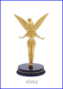 Disney Walt Disney World 50th anniversary Tinkerbell gold statue new in box