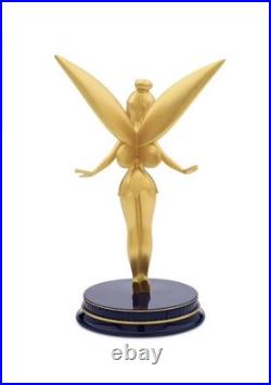 Disney Walt Disney World 50th anniversary Tinkerbell gold statue new in box