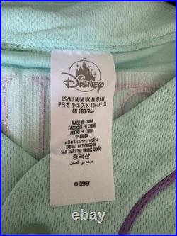 Disney Walt Disney World Medium Little Mermaid ARIEL 89 Baseball Jersey Green