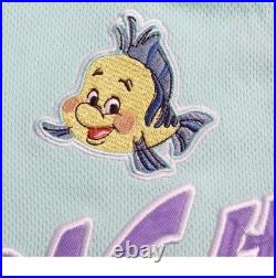 Disney Walt Disney World Medium Little Mermaid ARIEL 89 Baseball Jersey Green