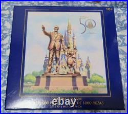 Disney Walt World 50Th Anniversary Jigsaw Free Shipping No. 446