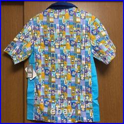 Disney Walt World 50Th Anniversary Short-Sleeved Shirts Free Shipping No. 2682