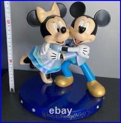 Disney Walt World 50Th Mickey Minnie Figure From JAPAN FedEx No. 1561
