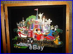Disney Wdw Retro Walt Disney World Resort Collection Super Jumbo Pin In Box Le