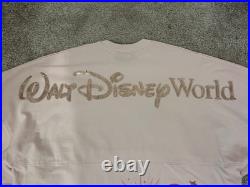 Disney World 2024 Disney Pink Sequins Mickey Balloon Spirit Jersey Womens Small