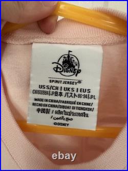 Disney World 2024 Disney Pink Sequins Mickey Balloon Spirit Jersey Womens Small