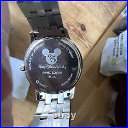 Disney World 35th Anniversary Watch Limited Edition 1/350 In The World Rare